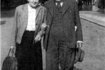 Hermína a Bohuslav Duškovi v padesátých letech. Foto: ČTK