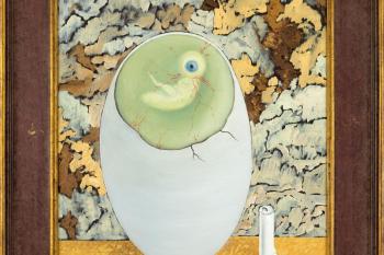 10. Jindřich Štyrský, Metamorfóza, 1937, olej na plátně, 17.910.000 Kč (1.Art Consulting CZ 28.3. 2021), Foto: Artplus 