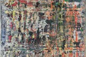 Gerhard Richter: Abstraktní malba č. 951-3, 2017, olej na plátně, 140 x 100 cm. | Foto: Gerhard Richter 2021