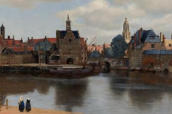 Jan Vermeer van Delft: Pohled na Delft, zdroj: Rijksmuseum Amsterdam