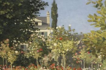 Claude Monet, Kvetoucí zahrada v Sainte-Adresse, foto: Rmn – Grand Palais