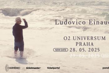 Ludovico Einaudi v Praze, zdroj: O2 universum