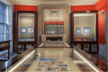 Pohled do výstavy Madelon Vriesendorp: Mind Games. Zdroj: Sir John Soane's Museum