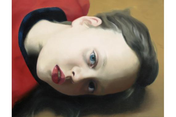 Gerhard Richter, Betty, 1977, olej na plátně, Foto: Hungarian National Gallery