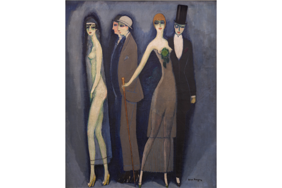 Kees van Dongen, Komedie (Montparnasse Blues, asi 1925, © Bildrecht, Vídeň, 2022, sbírka Heidi Horten