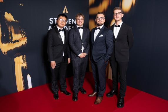 Zleva Robin Wang, Jens Kevin Georg, Pavel Sýkora a Viktor Horák. Zdroj: ČTK / AP