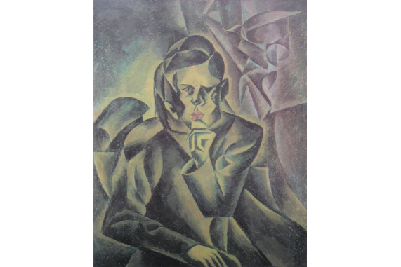 Bohumil Kubišta, portrét Jana Zrzavého; zdroj fotografie: Mahulena Nešlehová: Bohumil Kubišta, nakladatelství Odeon, Praha 1984