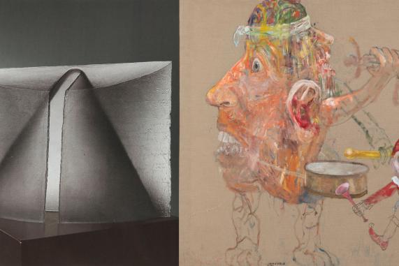 Dílo Rubáš II. (Libenský, Rychtová) A Bubeník a žrout (Jiří Anderle). Zdroj: Adolf Loos Apartment and Gallery