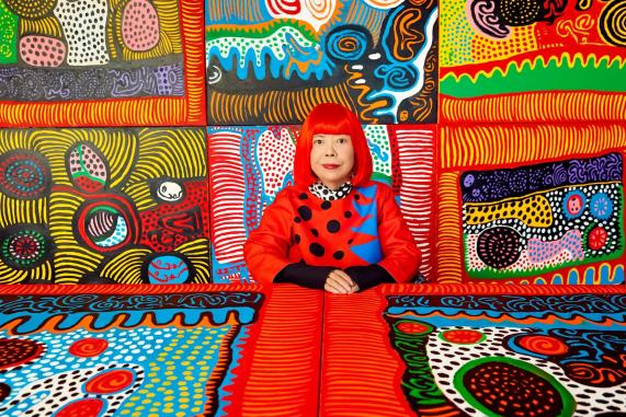 Kusama měla jedinečný výtvarný jazyk, zdroj: Adolf Loos Apartment and Gallery, Galerie Magazine 