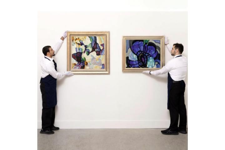 Kupkovy obrazy mířící do aukce Sotheby's New York, zdroj: Sotheby's New York