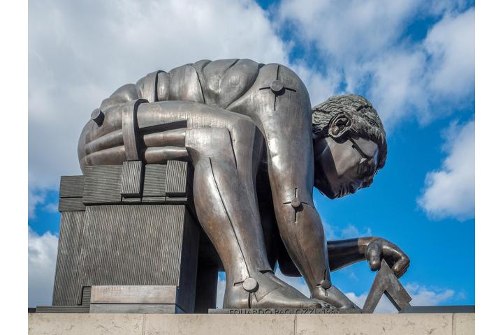 Eduardo Paolozzi, Newton, zdroj: Česká televize Art 